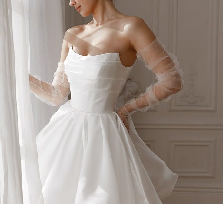 Vestidos de novia cortos
